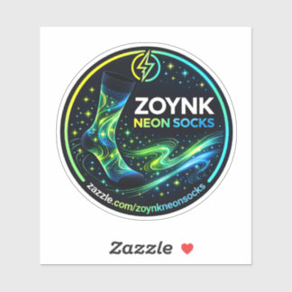 Sticker Zoynk Neon Socks