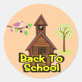 Sticker zurück zur Schule