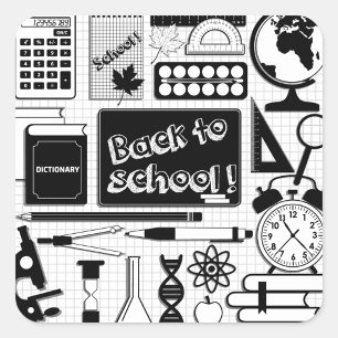 Sticker Zurück zur Schule