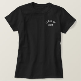 Stickerei für den Graduierten Besticktes T-Shirt