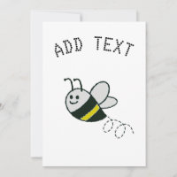 Stickerei Niedliche BienenBaby-Dusche