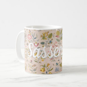 Stickerei-Sassenach-Tasse Kaffeetasse