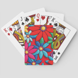 Stickereidesign Spielkarten