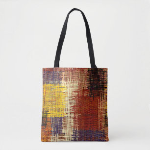 Stickereien, farbige Linien, böhmischer Stil Tasche