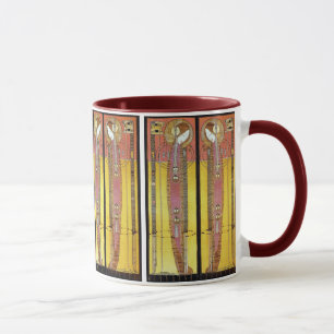 Stickereien von Margaret Macdonald Tasse