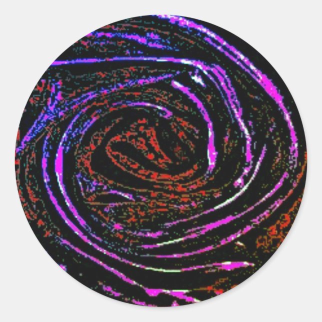 Stickerrolle  runder aufkleber (Vorderseite)