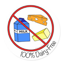Stickers "100% Laitier" (Petits)