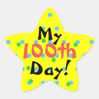Stickers 100e jour scolaire