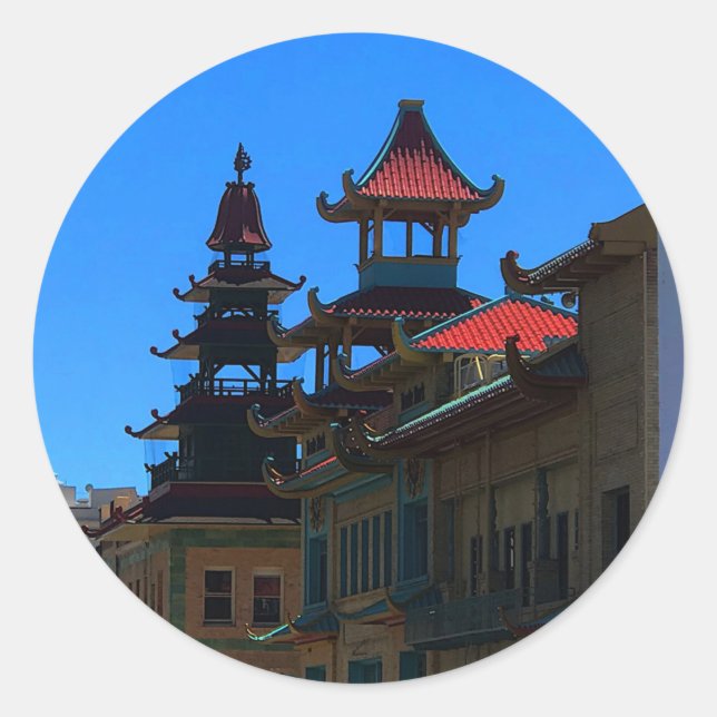 Stickers #10 de San Francisco Chinatown (Devant)
