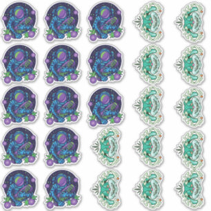 Stickers 2,375 pouces x 2,625 pouces