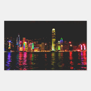 Stickers #2 du port Victoria de Hong Kong