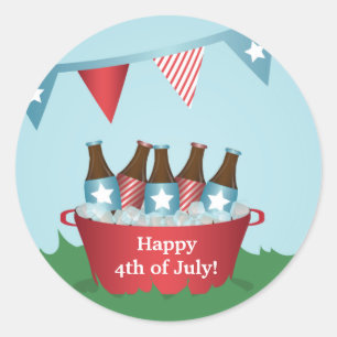 Stickers 4 juillet Pique-nique