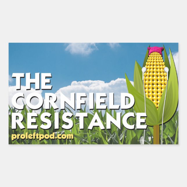 Stickers (4/pg) - La résistance aux champs de Corn (Devant)