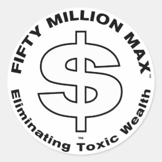 Stickers 50 Million Max™ Logo 3 pouces (6)