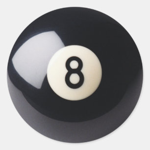 Stickers 8 balles Billard Snooker