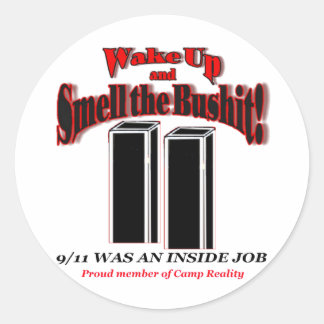 Stickers 911 Bushit