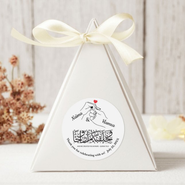 Stickers à main de coeur rouge - 3 pouces (Créateur téléchargé)