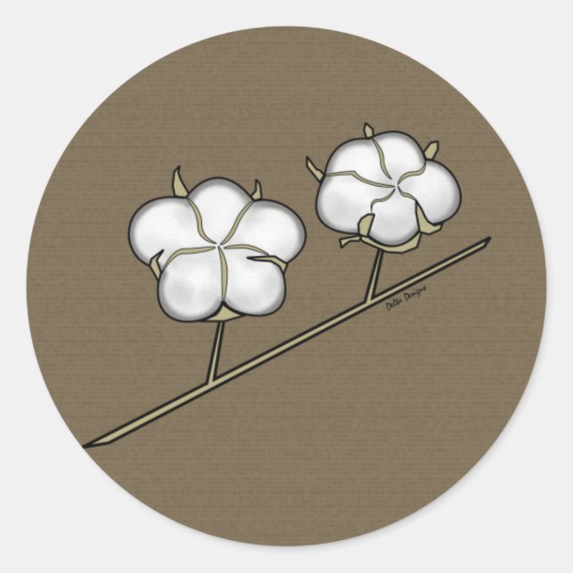 Stickers à poule de coton (Devant)