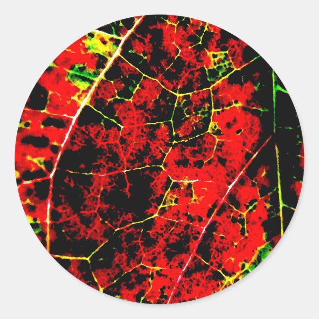 Stickers Abstraits rouges (Devant)