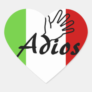 Stickers Adios Vague Lettre d'adieu Enveloppe Phoq