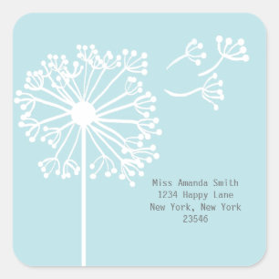 Stickers Adresse Dandelion