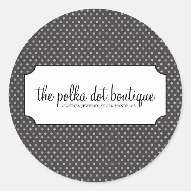 Stickers affaires Polka Dot (Devant)