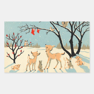 Stickers aimables Winter Friends
