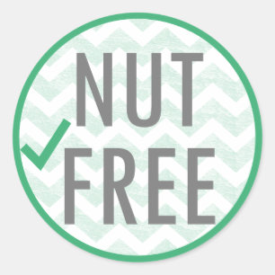 Stickers Alerte aux allergies pour aliments sans g