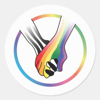 Stickers Ally arc-en-ciel