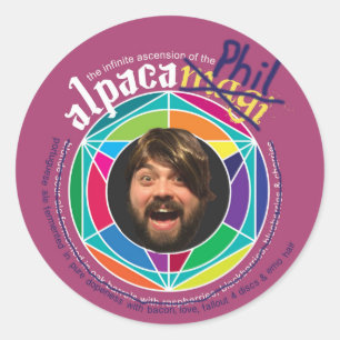 Stickers Alpaca Phil !
