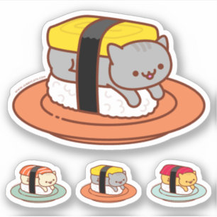 Stickers amusants - CHAUSSONS SUSHI - TAMAGO