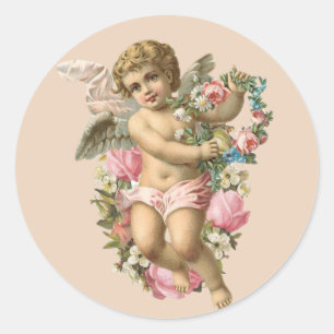 stickers ange vintage