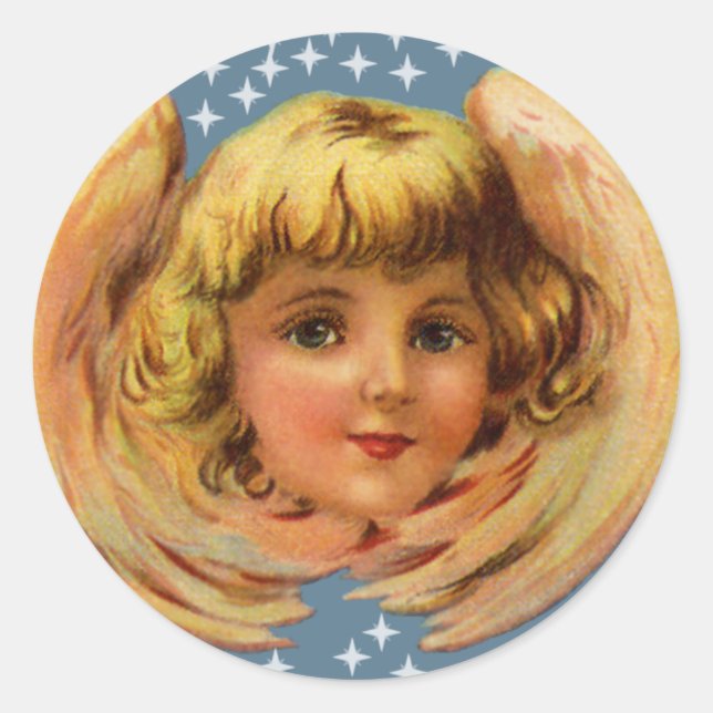 Stickers Angel Et Stars (Devant)