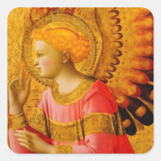 Stickers Angel médiéval pour sceller les enveloppe