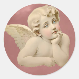Stickers Angel Round