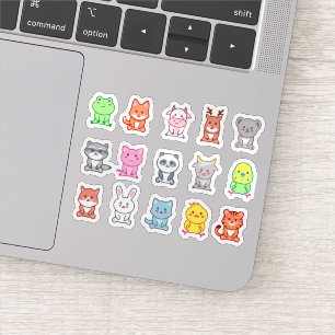 Stickers animaux Cute Kawaii