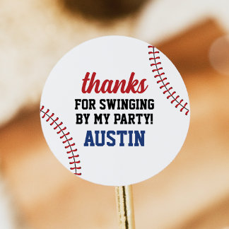 Stickers Anniversaire De Baseball