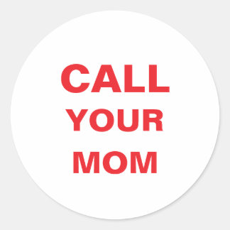 Stickers - Appelez votre maman