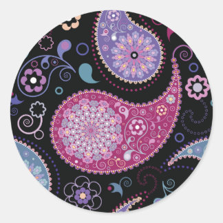 Stickers Arrière - plan Paisley