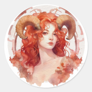Stickers Arrondi Classic Aries