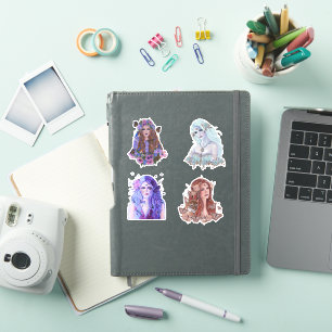 stickers art déesse par Renee Lavoie