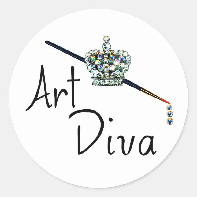 Stickers "Art Diva" (Devant)