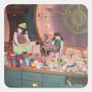 Stickers atelier père Noël