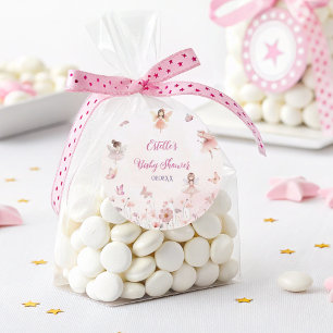 Stickers Baby shower chic Fairy Princess