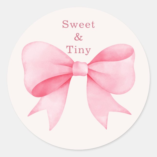 Stickers Baby shower Citrouille à mâchoires roses (Devant)