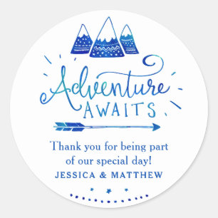 Stickers Baby shower d'aventures de la tribu Boho