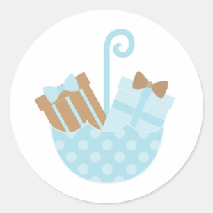 Stickers baby shower ou Fête des mariées