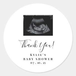 Stickers Baby shower Sonogrammes