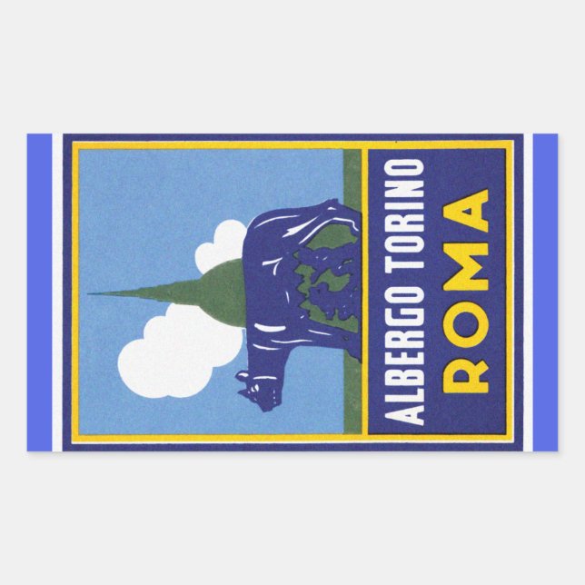 Stickers bagage de voyage Rome (Devant)