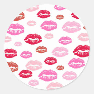 Stickers Baisers Roses